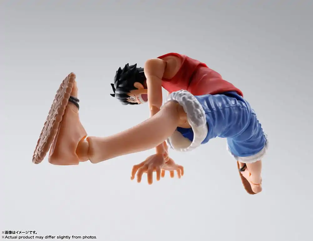 One Piece S.H. Figuarts Figurka Akcji Monkey D. Ruffy Romance Dawn 15 cm zdjęcie produktu