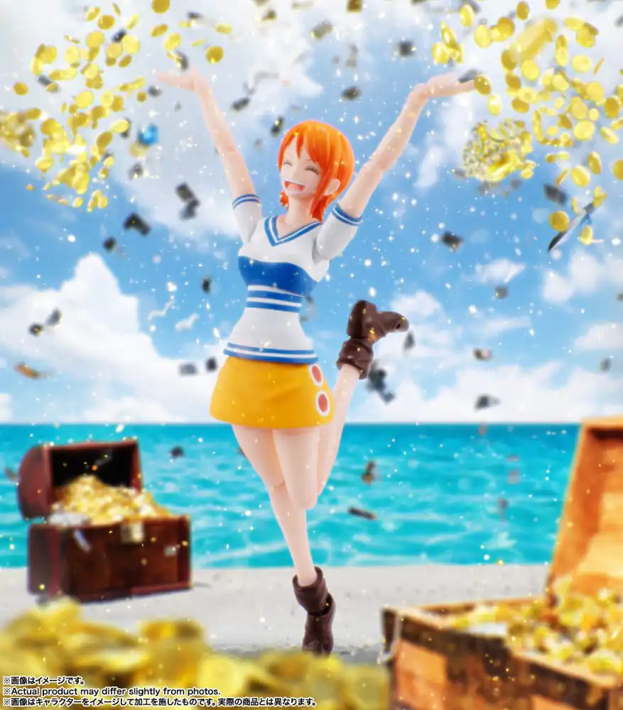 One Piece S.H. Figuarts Figurka Akcji Nami Romance Dawn 14 cm zdjęcie produktu