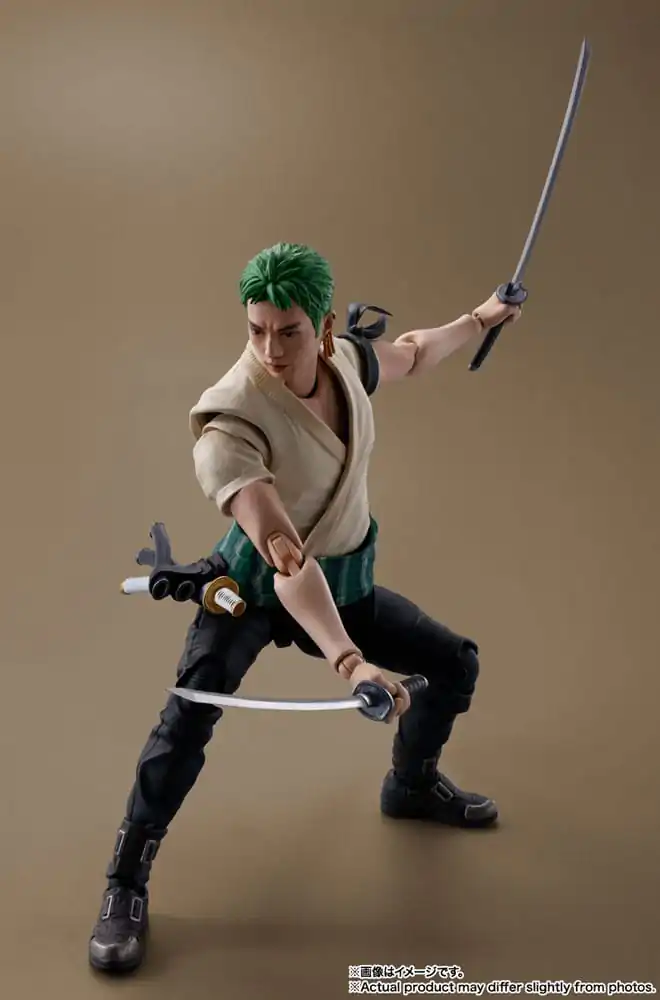 One Piece S.H. Figuarts Figurka Akcji Roronoa Zoro (Netflix) 14 cm zdjęcie produktu