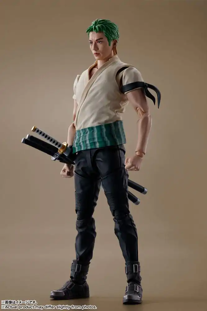 One Piece S.H. Figuarts Figurka Akcji Roronoa Zoro (Netflix) 14 cm zdjęcie produktu