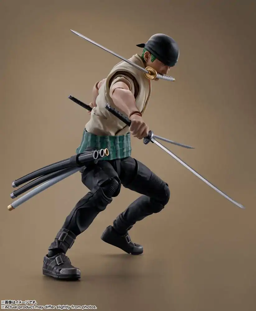 One Piece S.H. Figuarts Figurka Akcji Roronoa Zoro (Netflix) 14 cm zdjęcie produktu