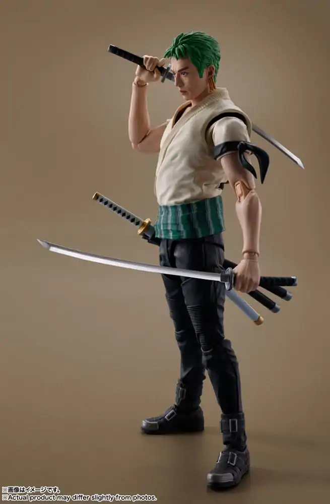 One Piece S.H. Figuarts Figurka Akcji Roronoa Zoro (Netflix) 14 cm zdjęcie produktu