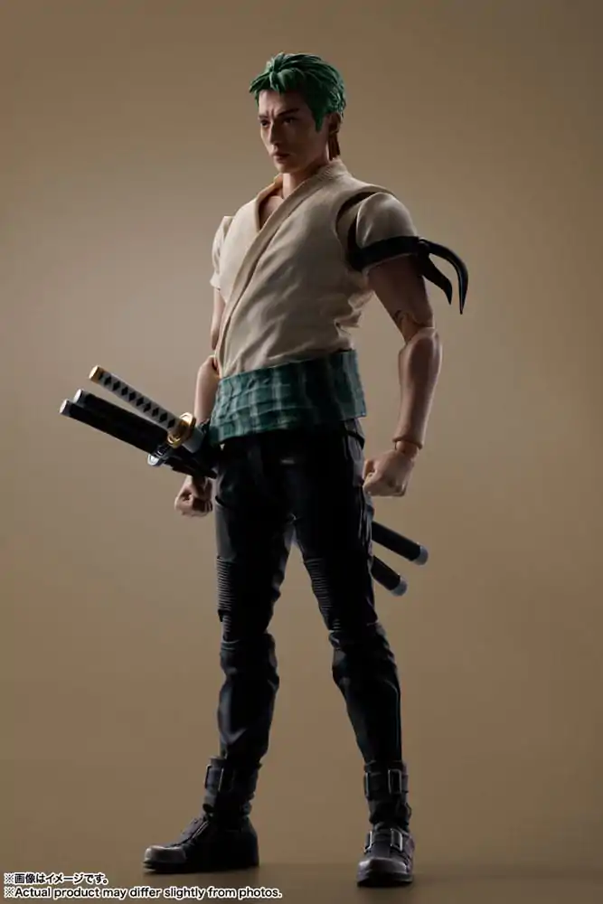 One Piece S.H. Figuarts Figurka Akcji Roronoa Zoro (Netflix) 14 cm zdjęcie produktu