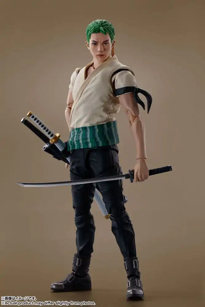 One Piece S.H. Figuarts Figurka Akcji Roronoa Zoro (Netflix) 14 cm zdjęcie produktu