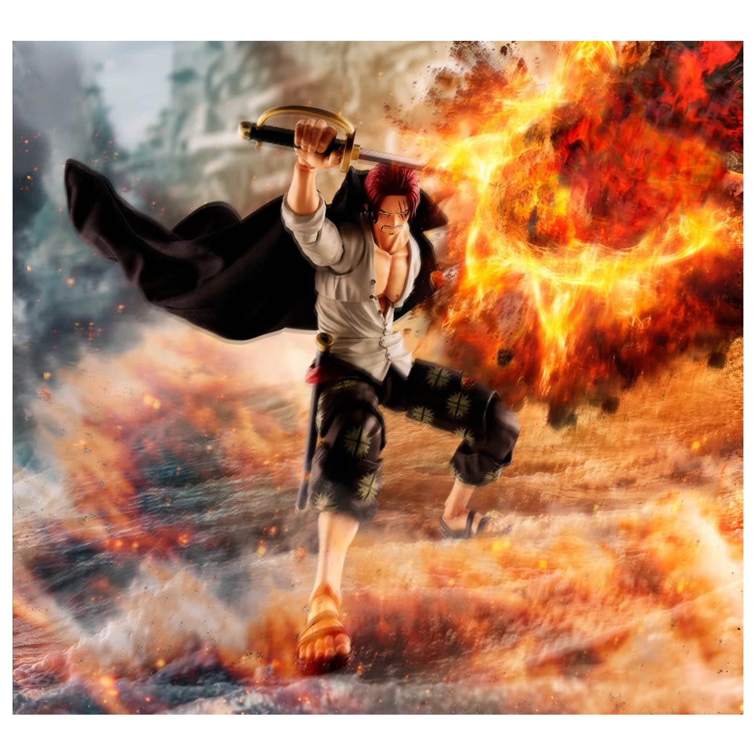 One Piece S.H.Figuarts Figurka akcji Shanks -Marineford- 17 cm zdjęcie produktu