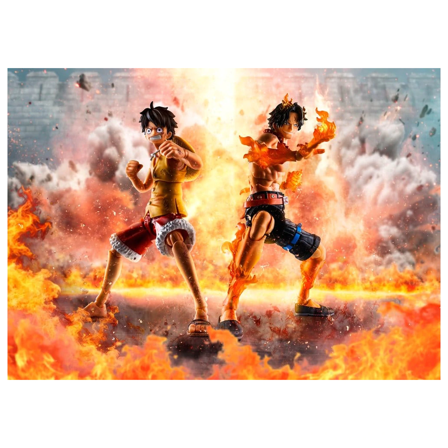 One Piece S.H. Figuarts figurka akcji Portgas D. Ace -Marineford- 16 cm zdjęcie produktu