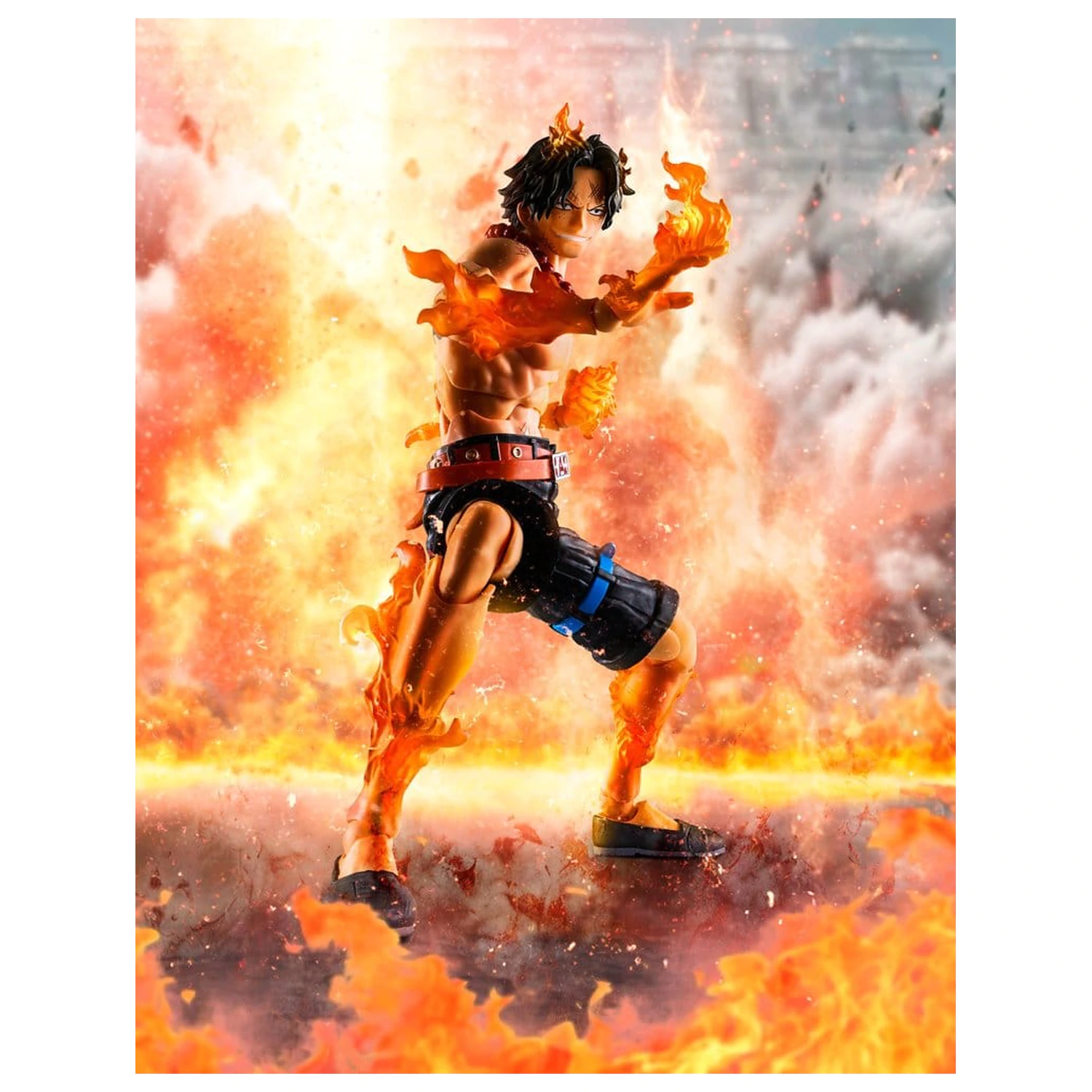 One Piece S.H. Figuarts figurka akcji Portgas D. Ace -Marineford- 16 cm zdjęcie produktu
