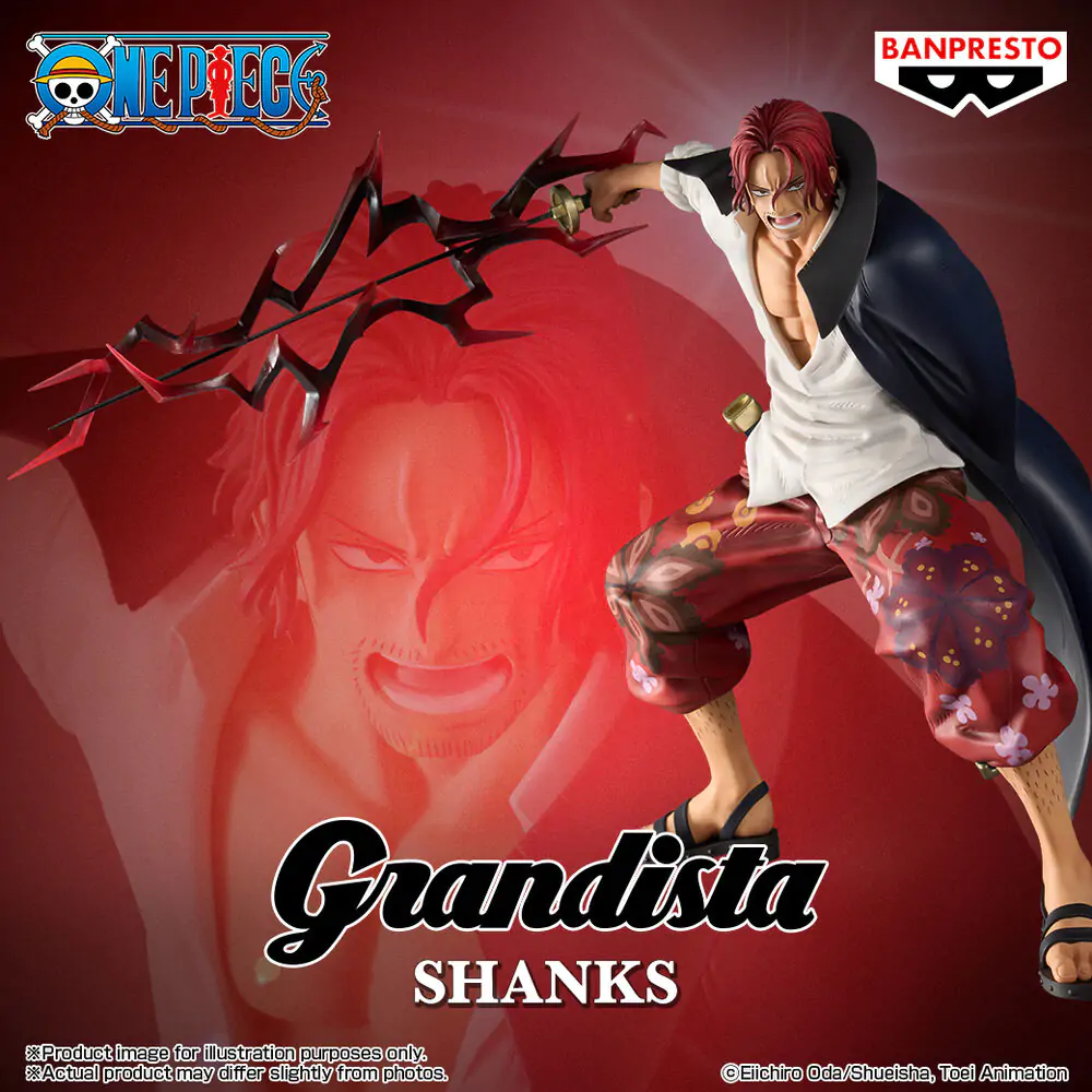 One Piece Shanks Grandista figurka 22 cm zdjęcie produktu