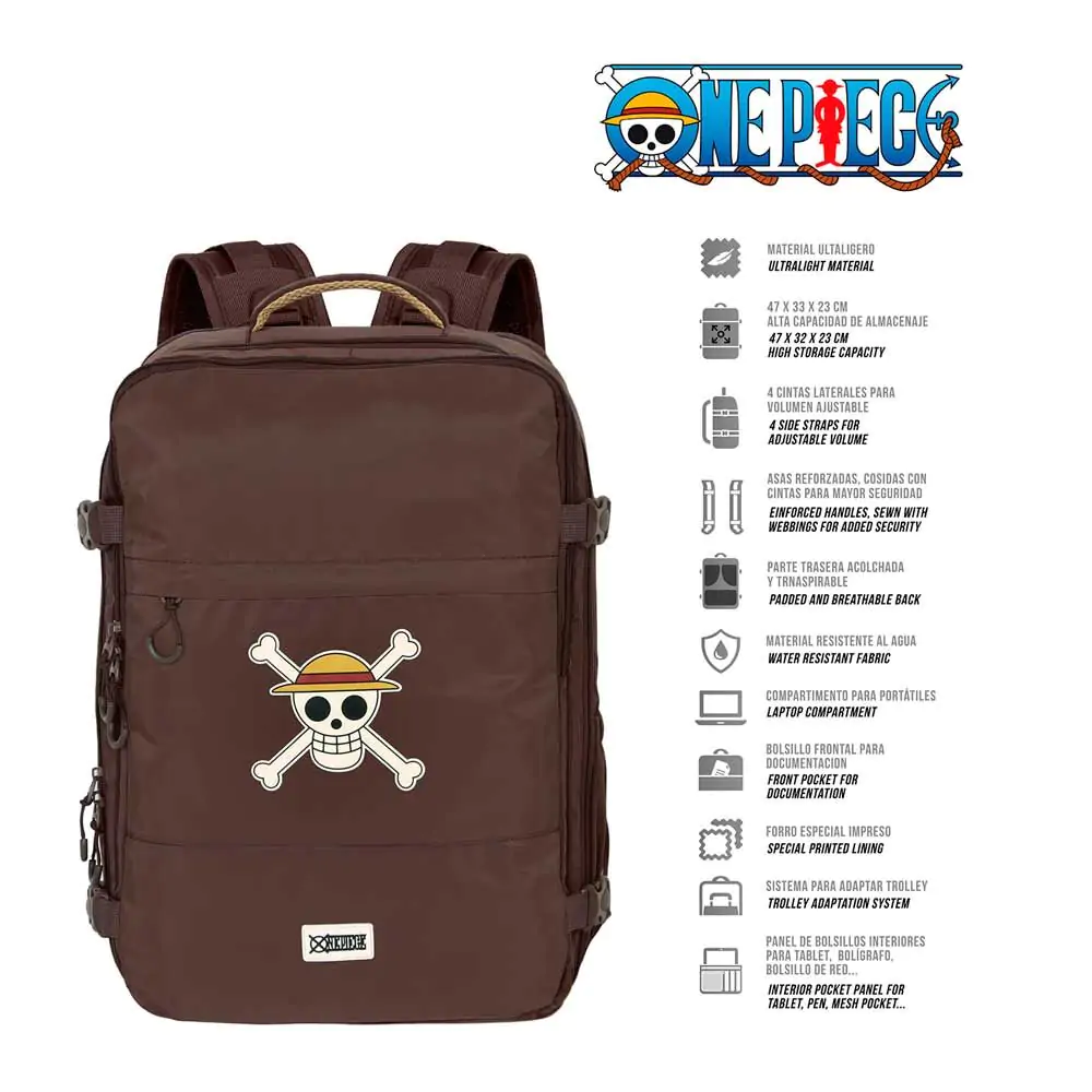 One Piece Plecak Skull 49cm zdjęcie produktu
