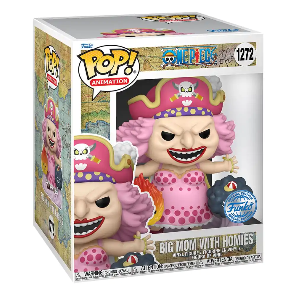 One Piece Super Sized POP! Animation Figurka Winylowa Big Mom w/Homies 15 cm zdjęcie produktu