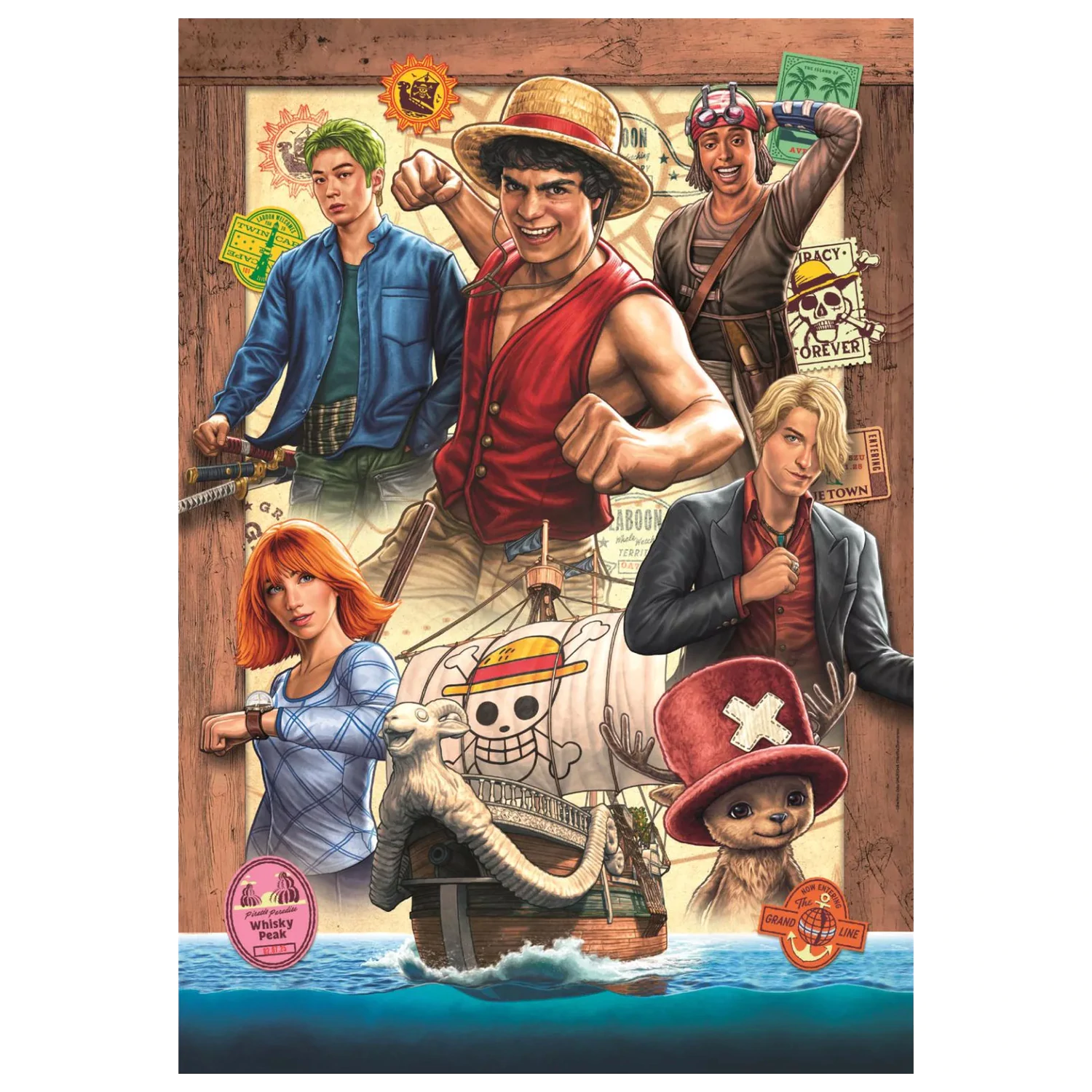 One Piece Poszukiwanie Skarbów 300-elementowe puzzle zdjęcie produktu