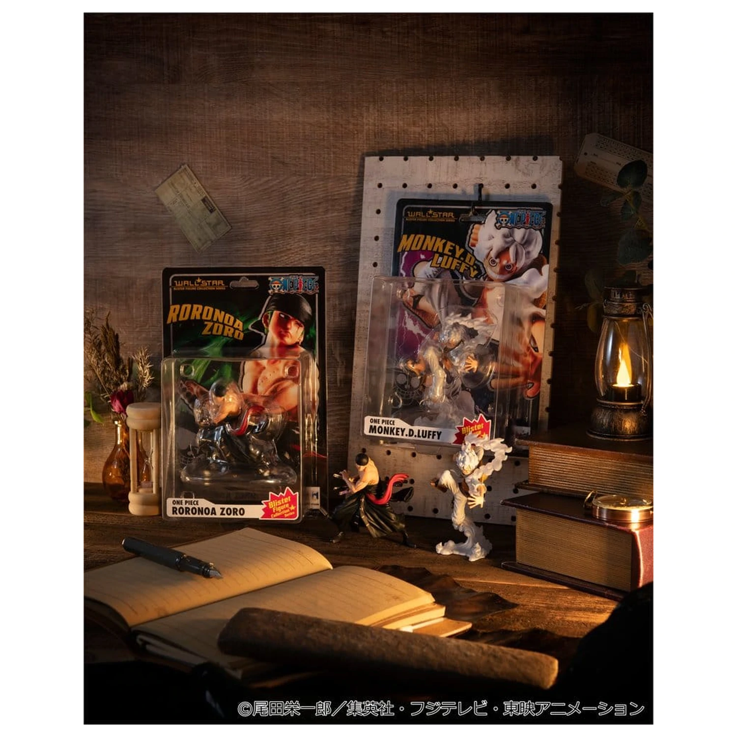 Zestaw 2 figurek PVC One Piece Wallstar Monkey D. Luffy Gear Fifth i Roronoa Zoro (z prezentem) 10 cm zdjęcie produktu