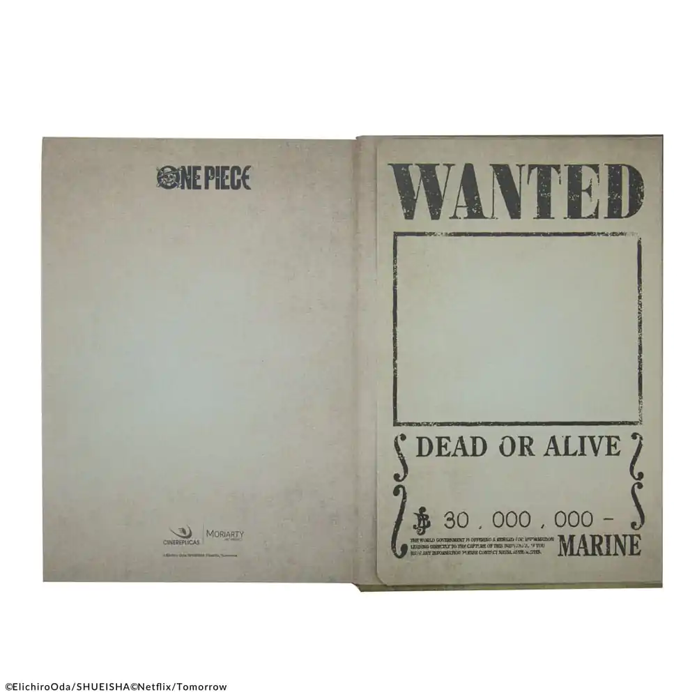 One Piece Notebook Wanted - Notatnik List Gończy zdjęcie produktu