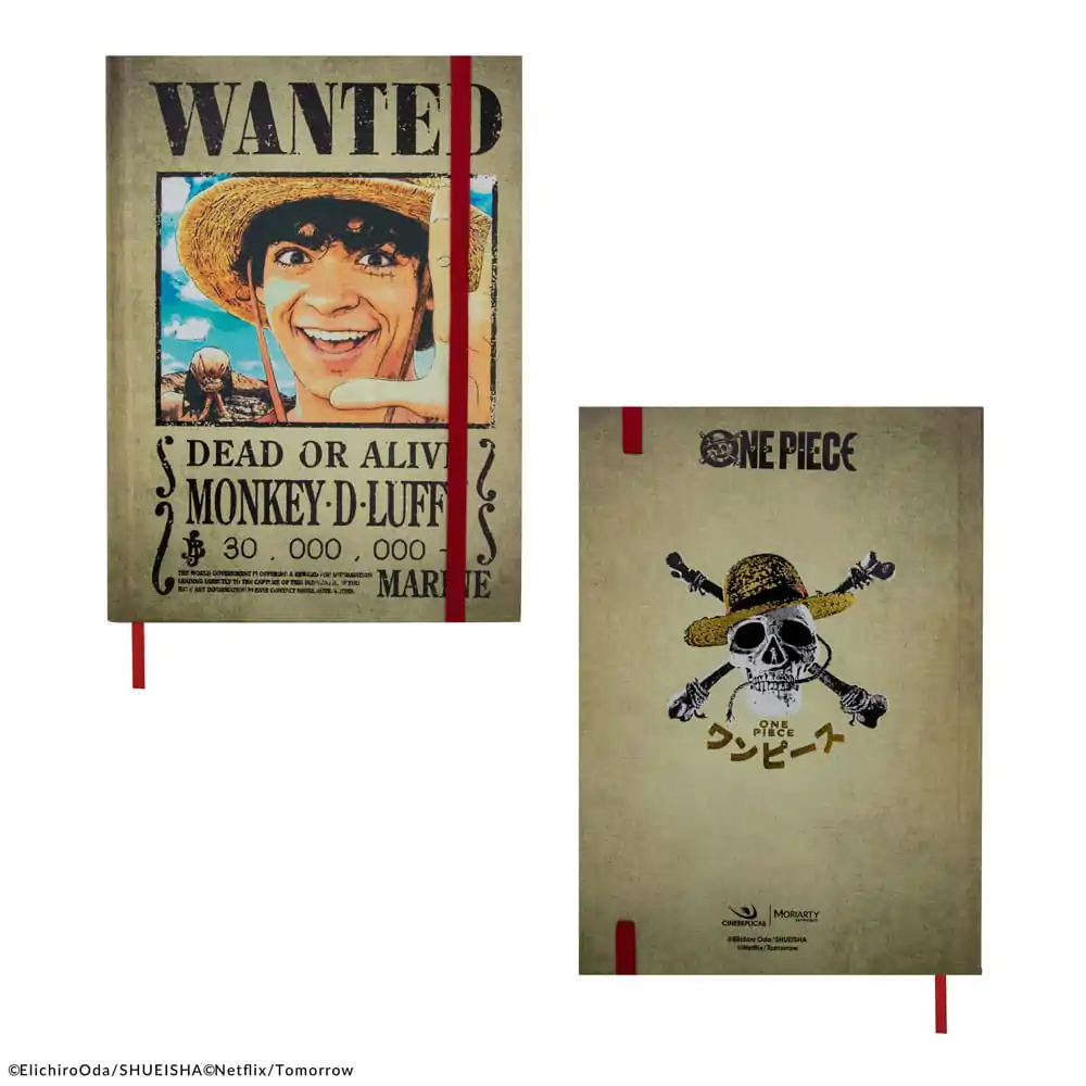 Notatnik One Piece z Plakatami Gończymi zdjęcie produktu