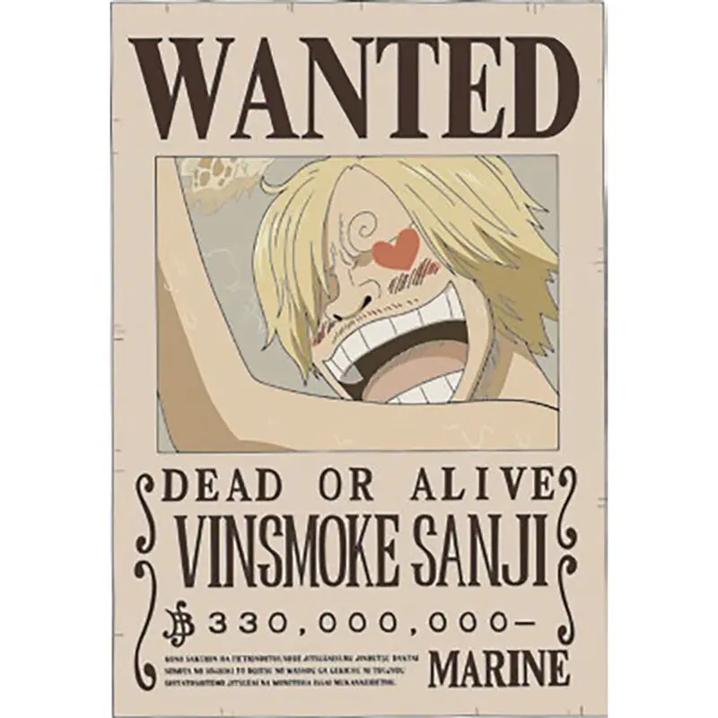 Lampa neonowa One Piece Wanted Sanji 30 cm zdjęcie produktu