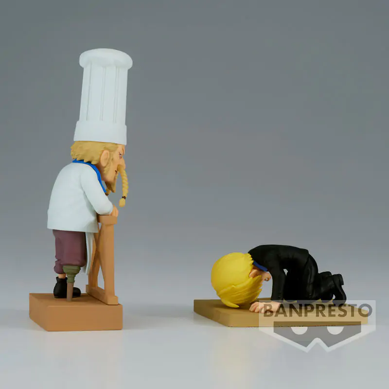 One Piece WCF Log Series Sanji & Zeff 2 world collectable figure 8cm Figurka Kolekcjonerska zdjęcie produktu