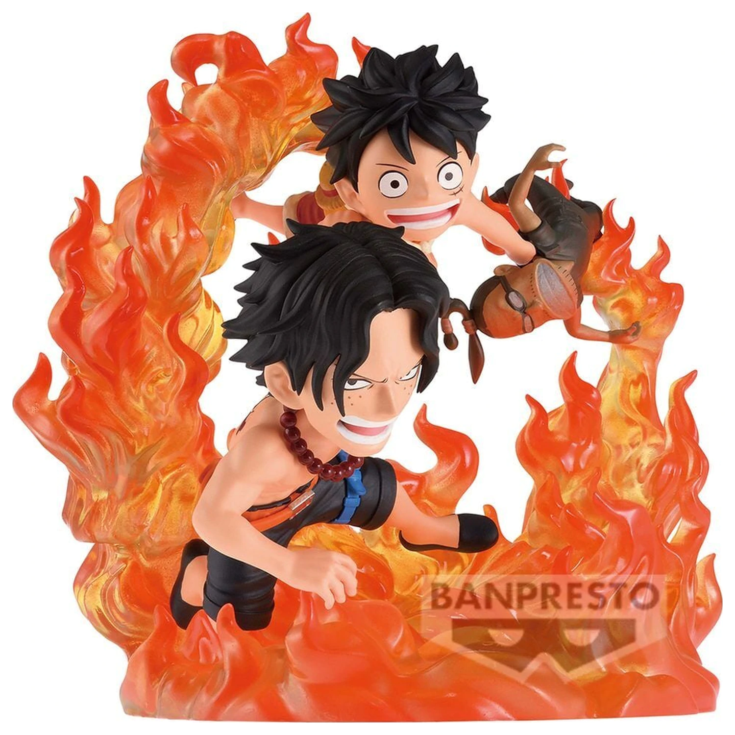 Figurka One Piece WCF Log Stories Marineford Portgas D Ace & Monkey D Luffy 10 cm zdjęcie produktu