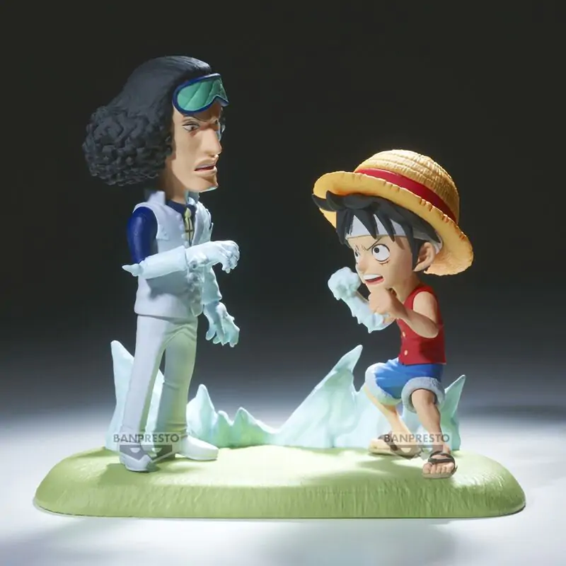 One Piece World Collectable Figure Log Stories Monkey D. Luffy vs Kuzan 9 cm Figurka Kolekcjonerska zdjęcie produktu