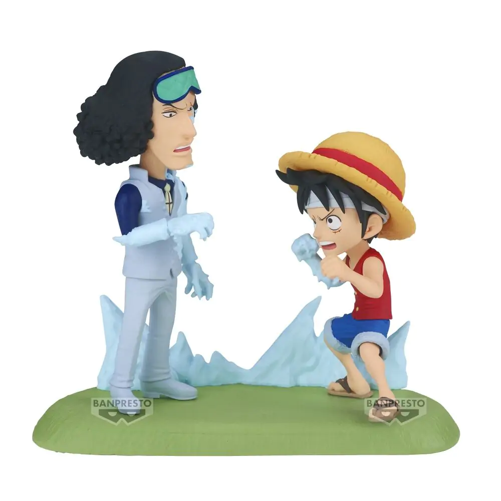 One Piece World Collectable Figure Log Stories Monkey D. Luffy vs Kuzan 9 cm Figurka Kolekcjonerska zdjęcie produktu