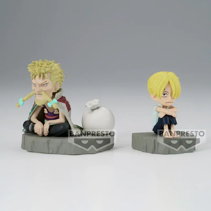 One Piece World Collectable Stories figurka Sanji & Zeff 6 cm zdjęcie produktu