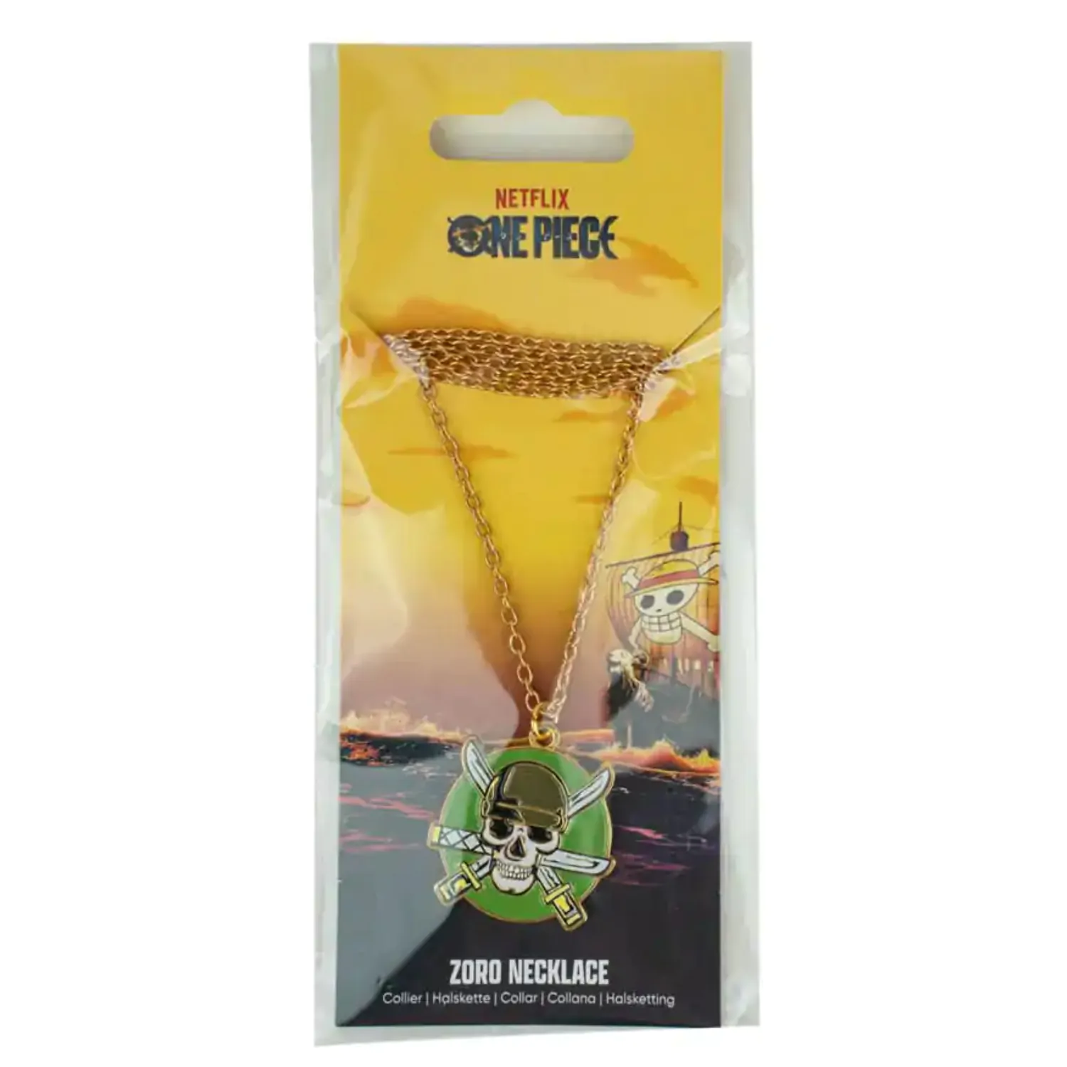 Naszyjnik One Piece z Zawieszką Zoro zdjęcie produktu