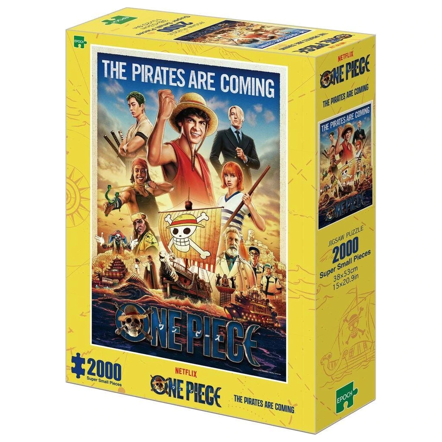 One Piece 2000-elementowa układanka The Pirates Are Coming zdjęcie produktu