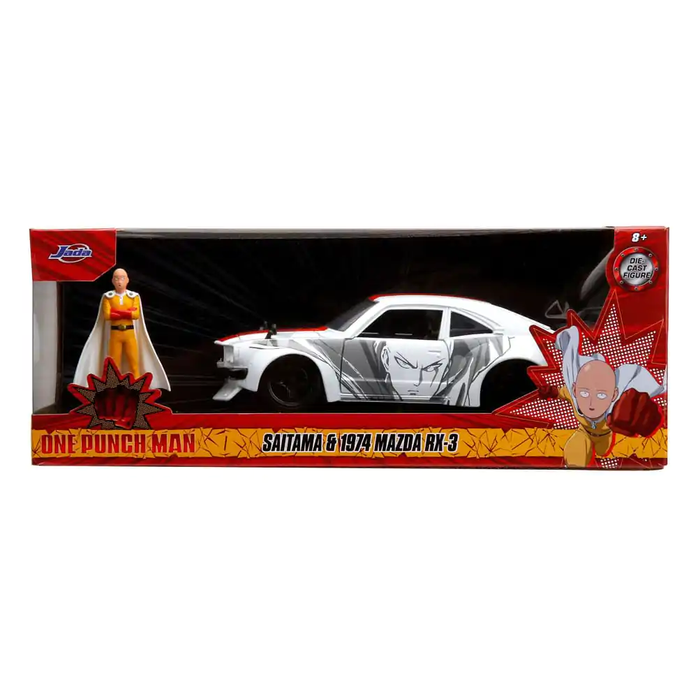 One Punch Man Diecast Model 1/24 1974 Mazda RX-3 zdjęcie produktu