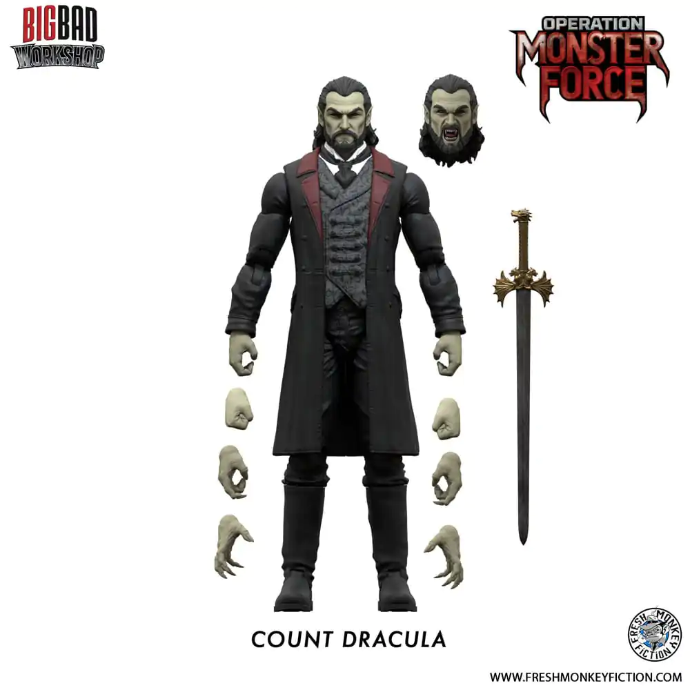 Figurka Akcji Operation: Monster Force 1/12 Count Dracula 15 cm zdjęcie produktu