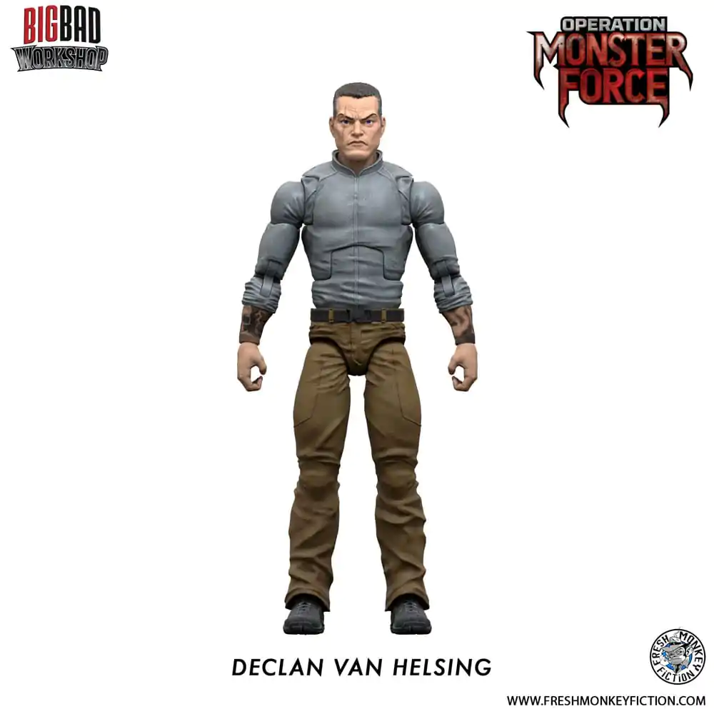 Figurka Akcji Operation: Monster Force 1/12 Declan Van Helsing 15 cm zdjęcie produktu