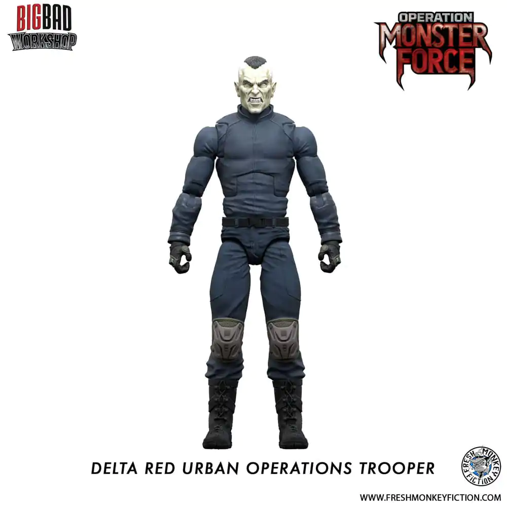 Figurka Akcji Operation: Monster Force 1/12 Delta Red Urban Operations Trooper 15 cm zdjęcie produktu