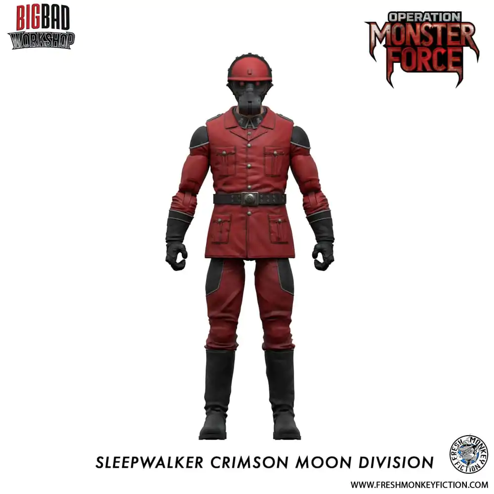 Figurka Akcji Operation: Monster Force 1/12 Sleepwalker Crimson Moon Division 15 cm zdjęcie produktu