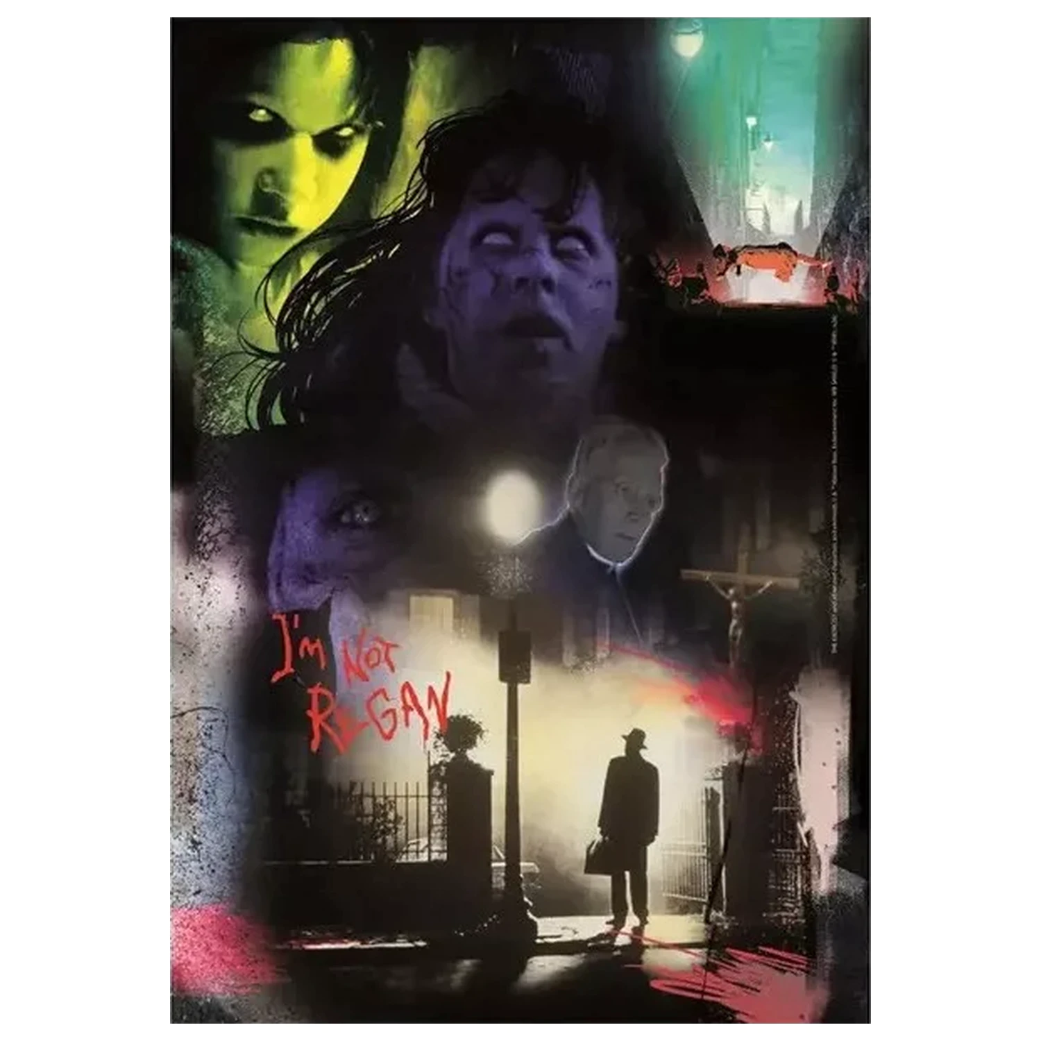 The Exorcist Horror 1000-częściowe Kompaktowe puzzle zdjęcie produktu