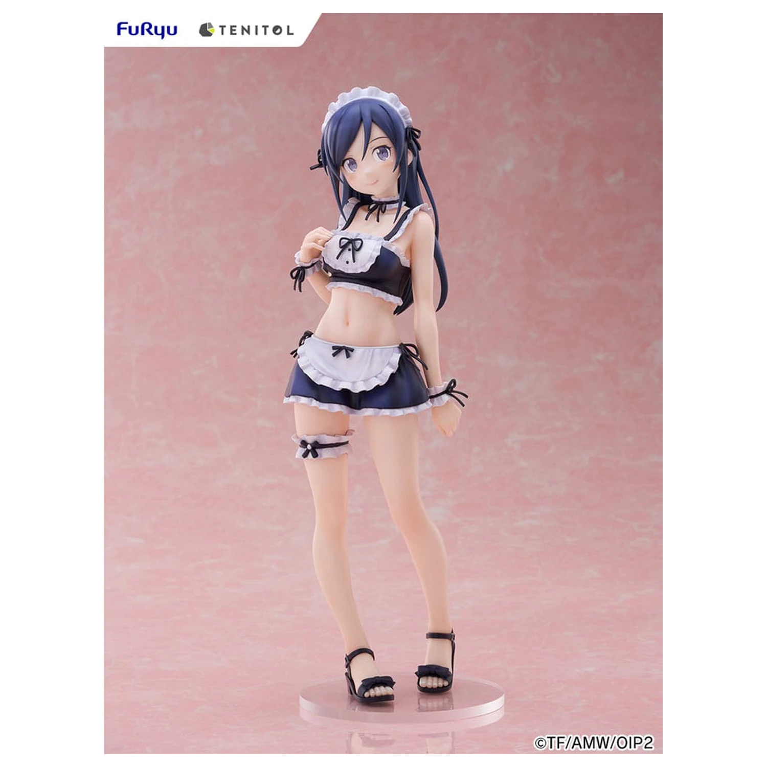 Ore no Imouto ga Konna ni Kawaii Wake ga Nai. Tenitol Tall PVC Statue Aragaki Ayase swimsuits maid Ver. 30 cm zdjęcie produktu