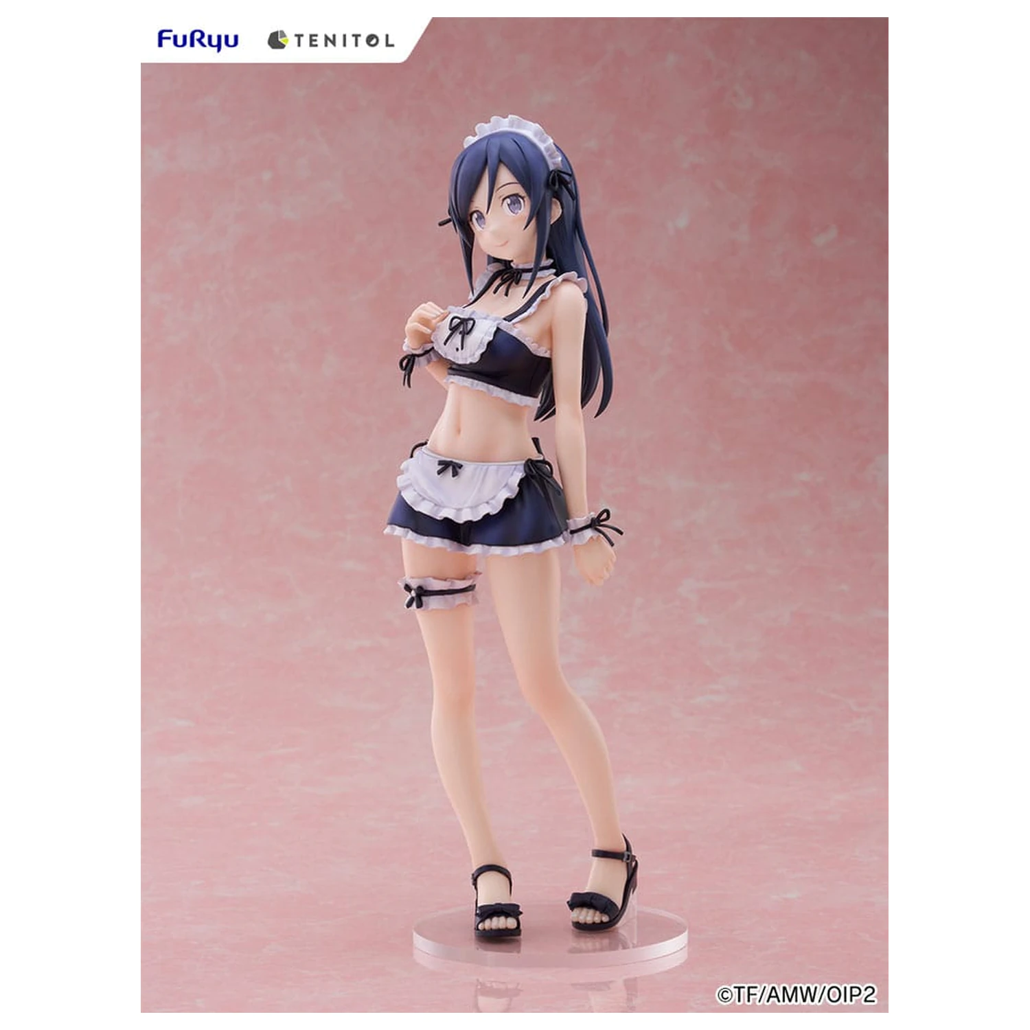 Ore no Imouto ga Konna ni Kawaii Wake ga Nai. Tenitol Tall PVC Statue Aragaki Ayase swimsuits maid Ver. 30 cm zdjęcie produktu