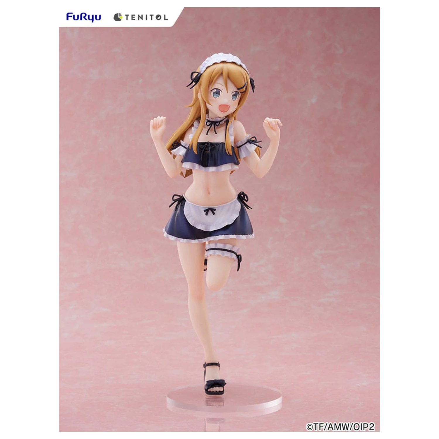 Ore no Imouto ga Konna ni Kawaii Wake ga Nai. Tenitol Tall PVC Statue Kousaka Kirino swimsuits maid Ver. 30 cm zdjęcie produktu