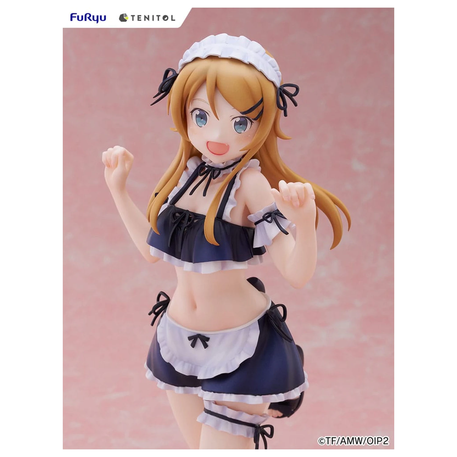 Ore no Imouto ga Konna ni Kawaii Wake ga Nai. Tenitol Tall PVC Statue Kousaka Kirino swimsuits maid Ver. 30 cm zdjęcie produktu