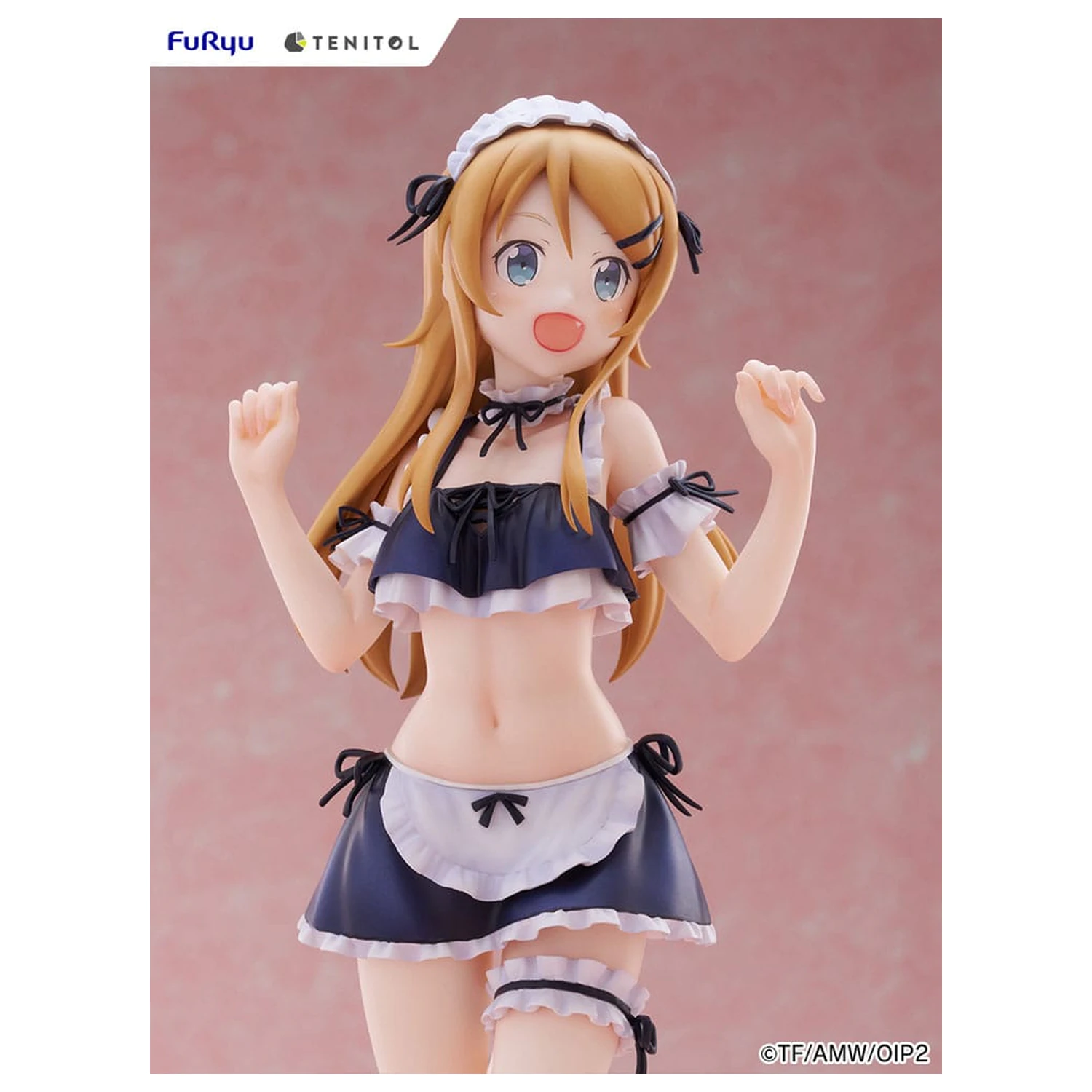 Ore no Imouto ga Konna ni Kawaii Wake ga Nai. Tenitol Tall PVC Statue Kousaka Kirino swimsuits maid Ver. 30 cm zdjęcie produktu