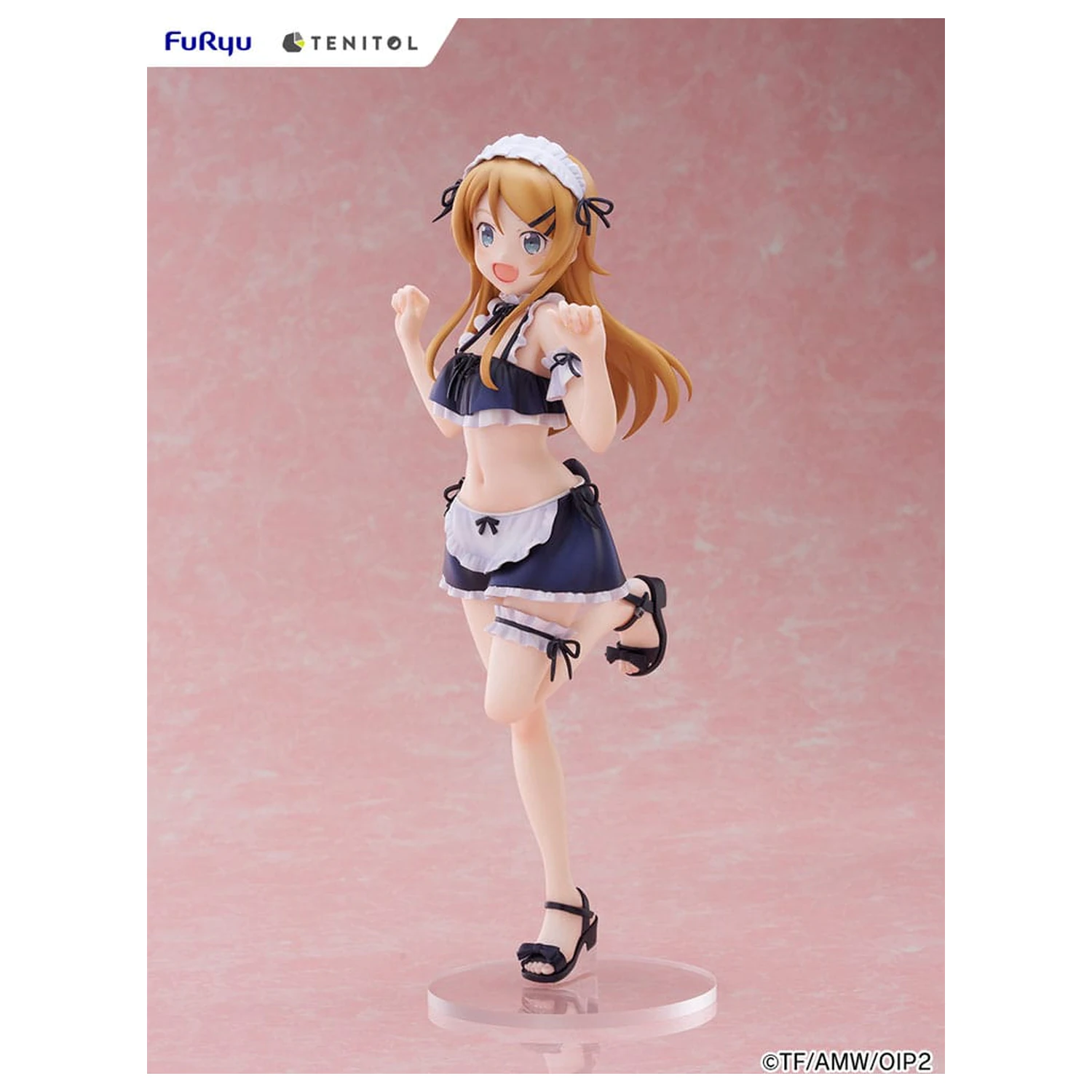 Ore no Imouto ga Konna ni Kawaii Wake ga Nai. Tenitol Tall PVC Statue Kousaka Kirino swimsuits maid Ver. 30 cm zdjęcie produktu