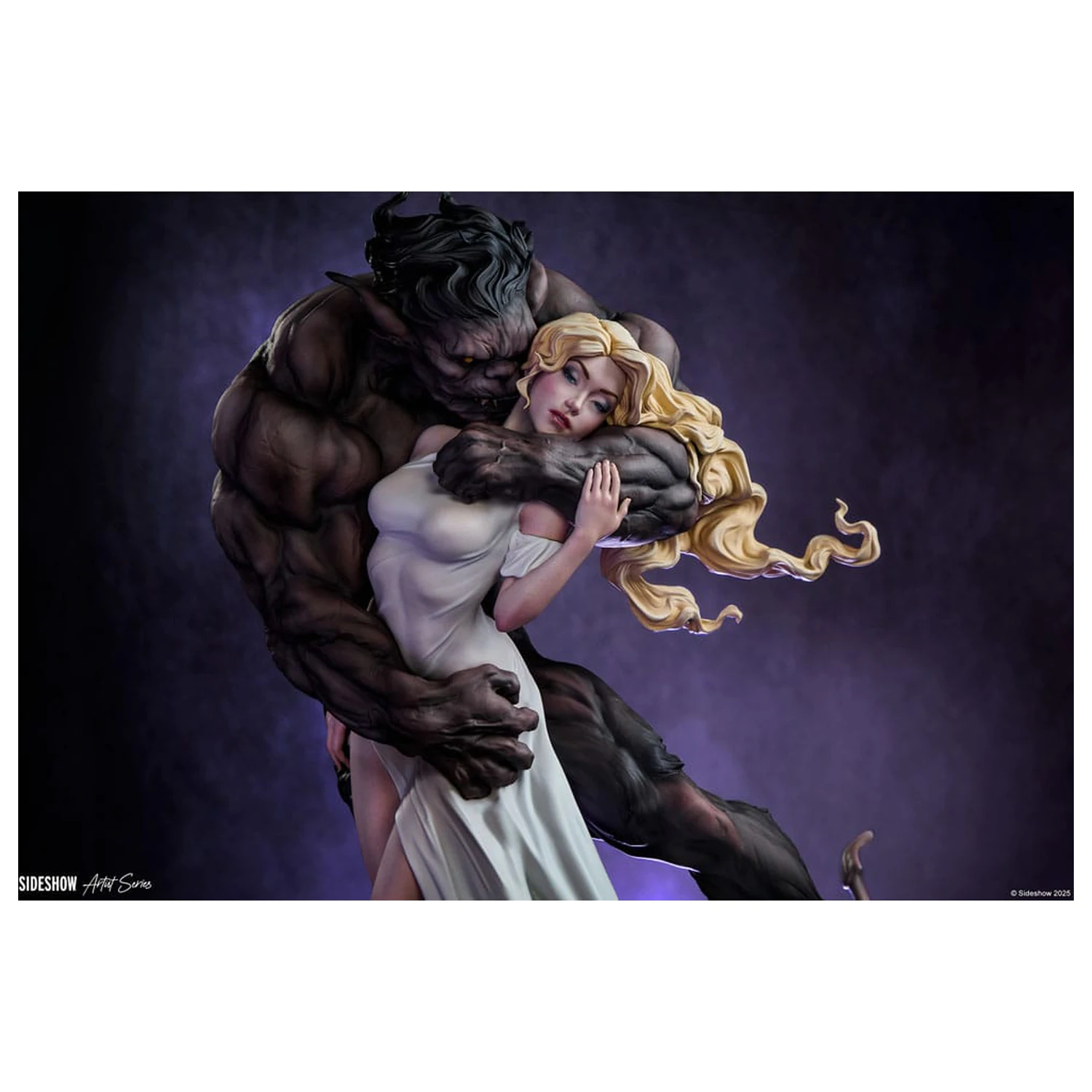 Oryginalna Statua z Serii Artystów Piękna i Bestia Marii Panfilovej 46 cm zdjęcie produktu