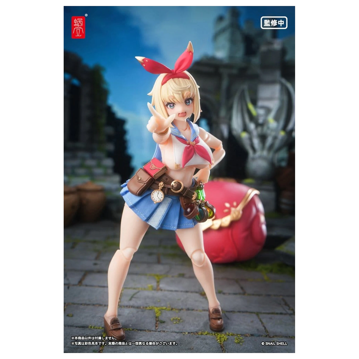Original Character Action Figure 1/12 RPGEX-06 Adventurer Snail 15 cm zdjęcie produktu