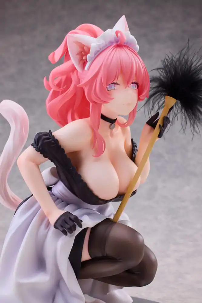 Oryginalna Figurka PVC Original Character 1/4 Cat´s Thought Maid Cat Mochan 24 cm zdjęcie produktu