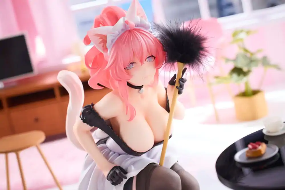 Oryginalna Figurka PVC Original Character 1/4 Cat´s Thought Maid Cat Mochan 24 cm zdjęcie produktu