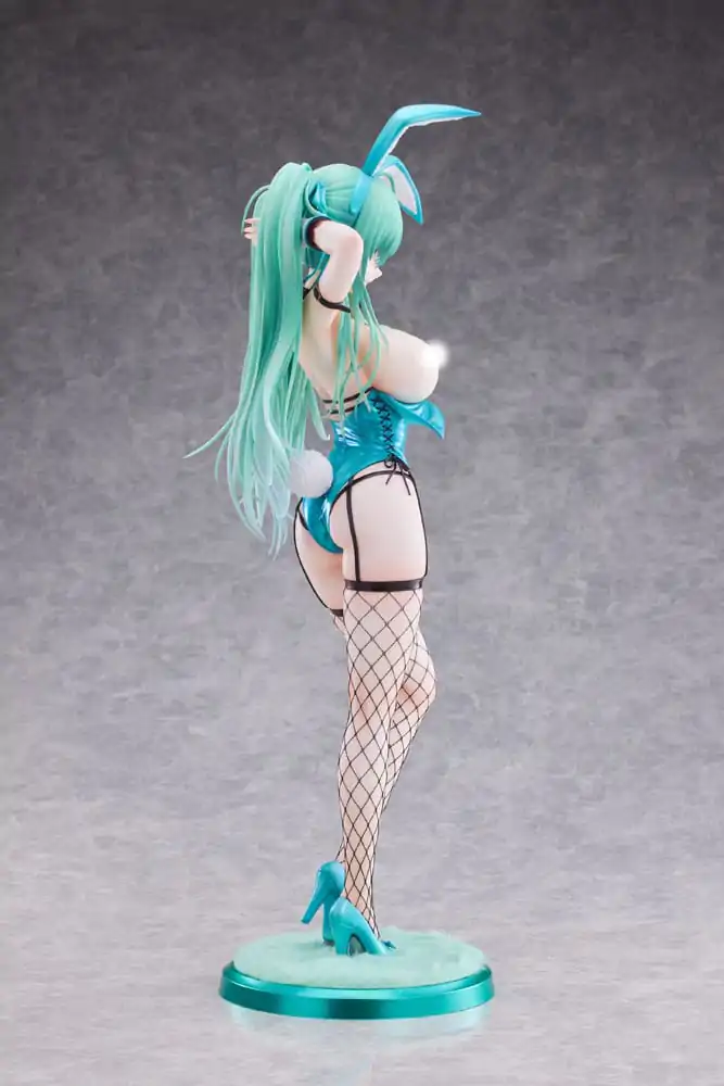 Figurka PVC Original Character 1/4 Green Twin Tail Bunny-chan Fishnet Tights Ver. 43 cm zdjęcie produktu