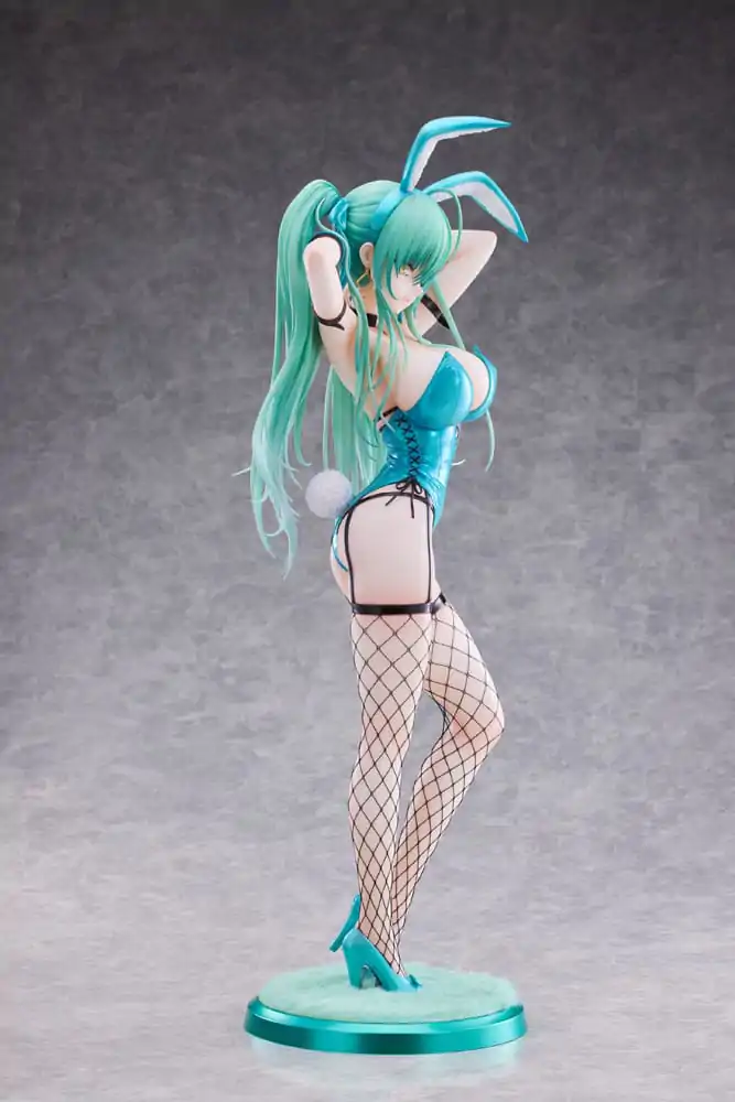Figurka PVC Original Character 1/4 Green Twin Tail Bunny-chan Fishnet Tights Ver. 43 cm zdjęcie produktu