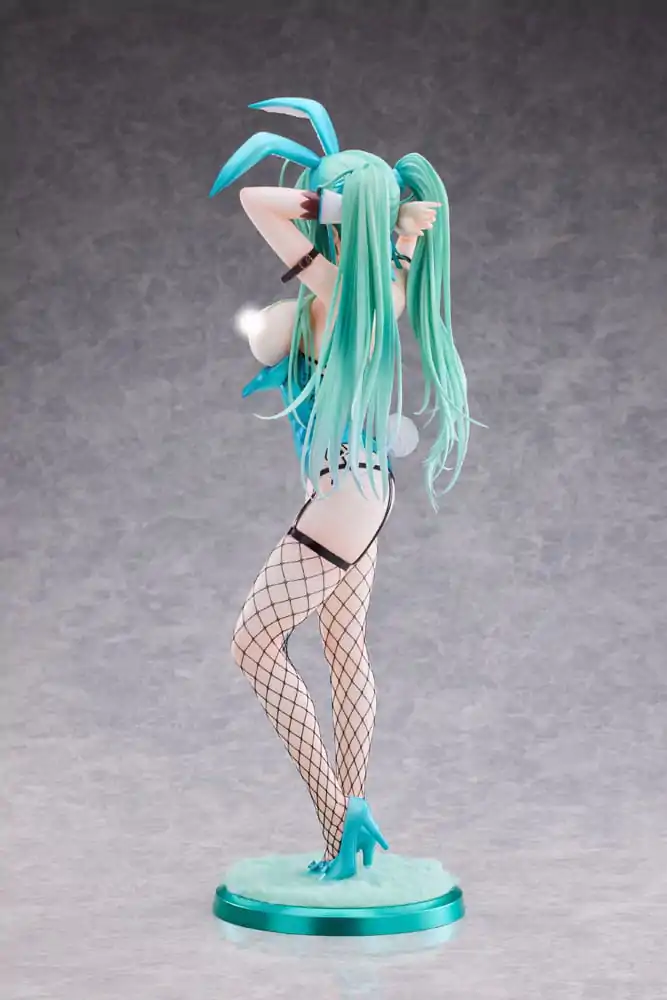 Figurka PVC Original Character 1/4 Green Twin Tail Bunny-chan Fishnet Tights Ver. 43 cm zdjęcie produktu