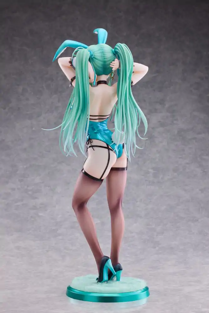 Figurka PVC Original Character 1/4 Green Twin Tail Bunny-chan 43 cm zdjęcie produktu