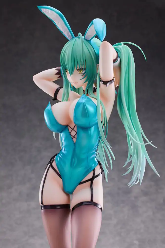 Figurka PVC Original Character 1/4 Green Twin Tail Bunny-chan 43 cm zdjęcie produktu