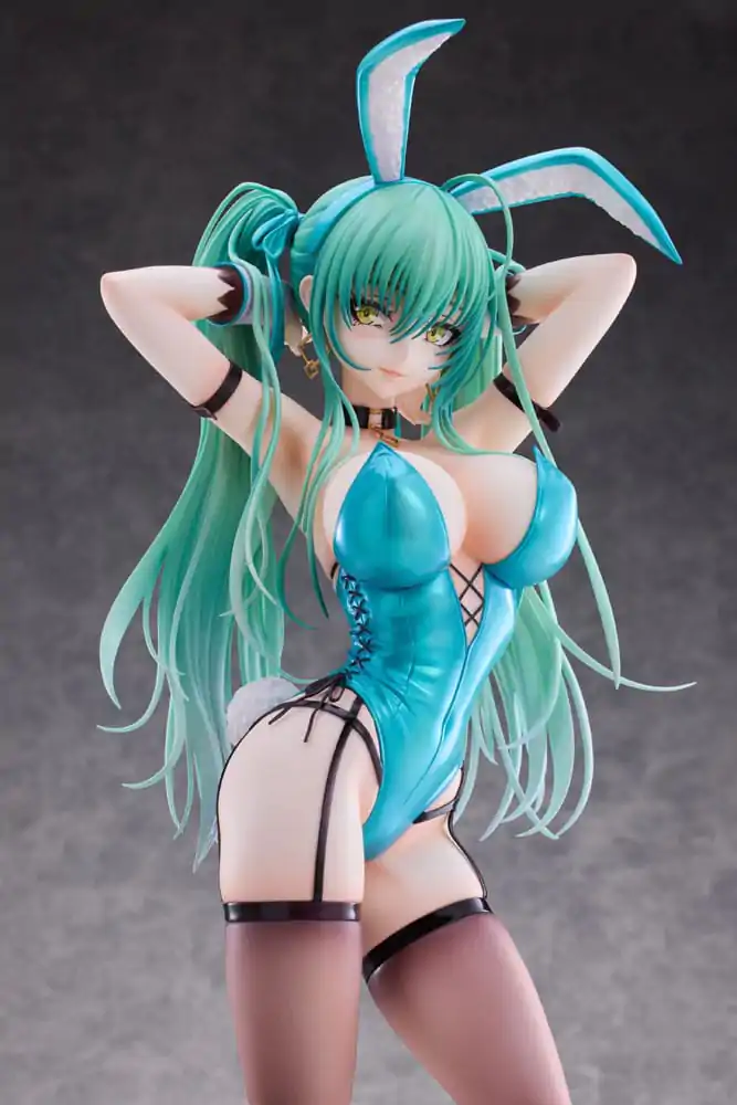 Figurka PVC Original Character 1/4 Green Twin Tail Bunny-chan 43 cm zdjęcie produktu