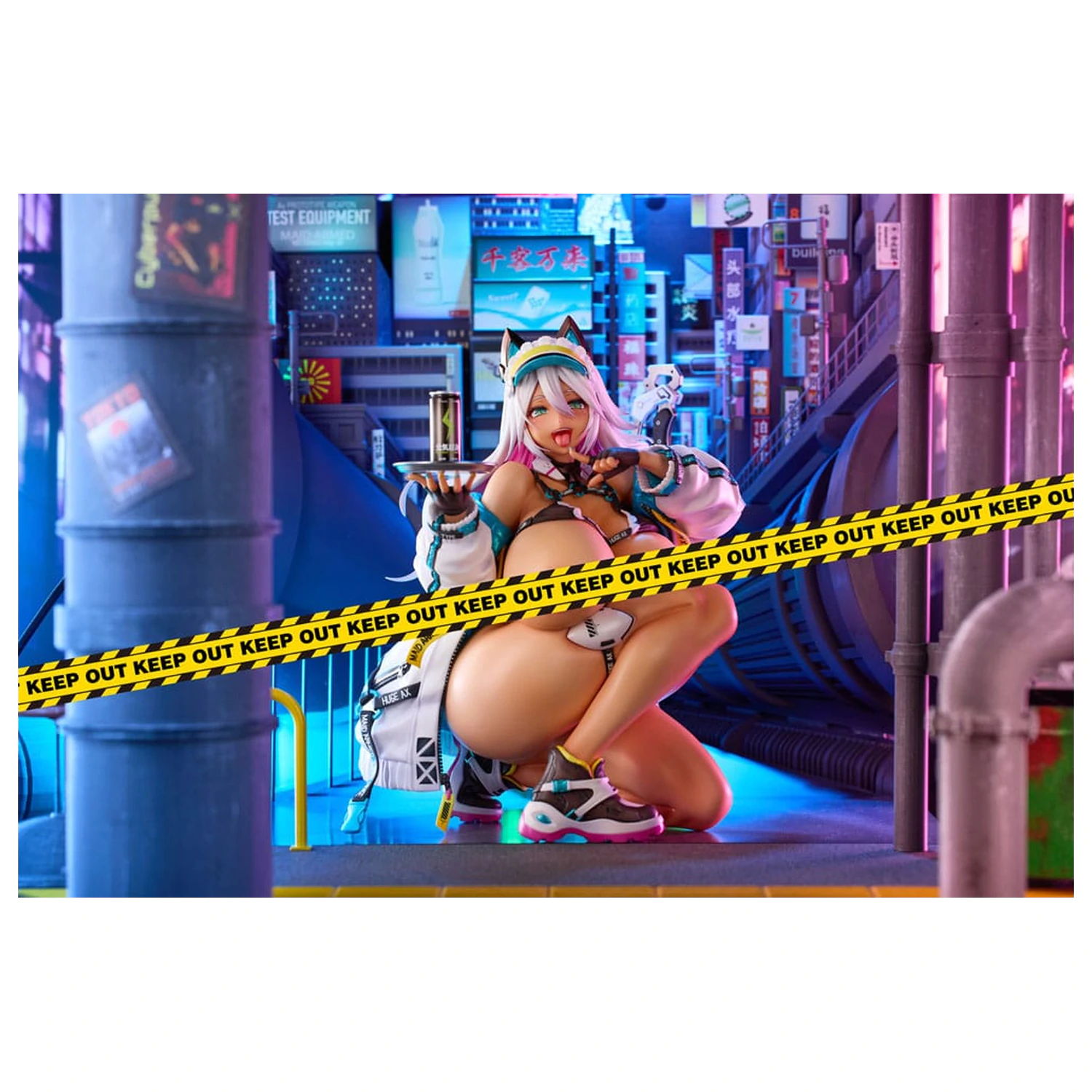 Figurka Original Character 1/4 Meido-Busou: Ax Street ver. Pixel Philia Edition 37 cm zdjęcie produktu