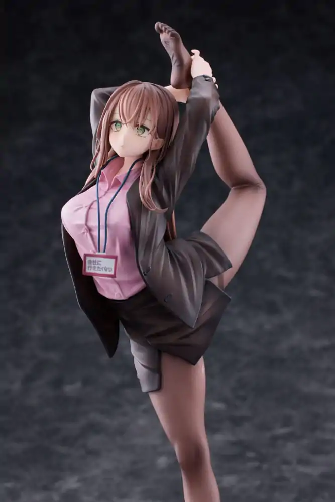 Figurka PVC Original Character 1/6 OL-chan Who Doesn't Want to Go to Work Pink Ver. Deluxe Edition 26 cm zdjęcie produktu